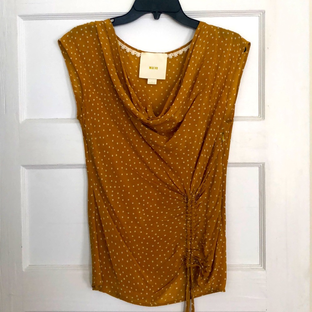 Maeve Anthropologie Silk top